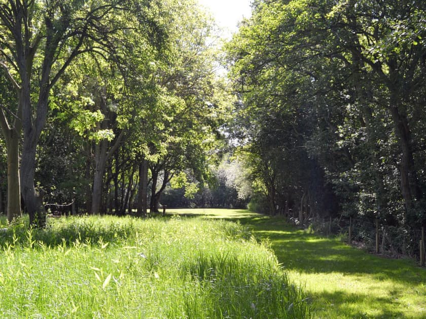 Shared gardens and grounds | Oak View Loft - Stone House Farm, Lessingham, near Stalham