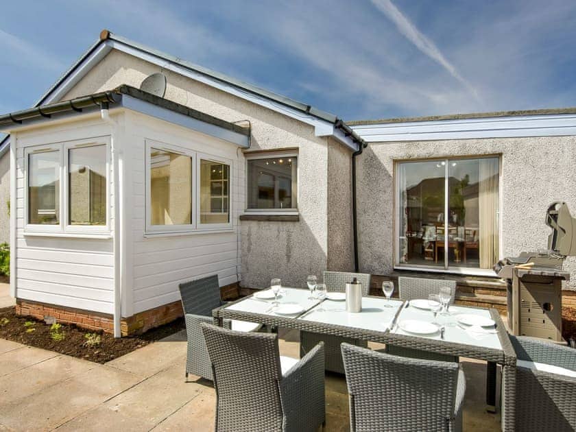 Sitting-out-area | Westburn, Comrie, near Crieff