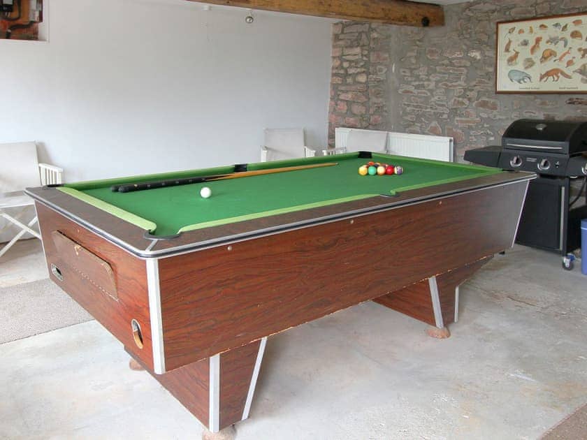 Games room | Woodland View - Cefncoedbach Farm, Sarnau, near Brecon
