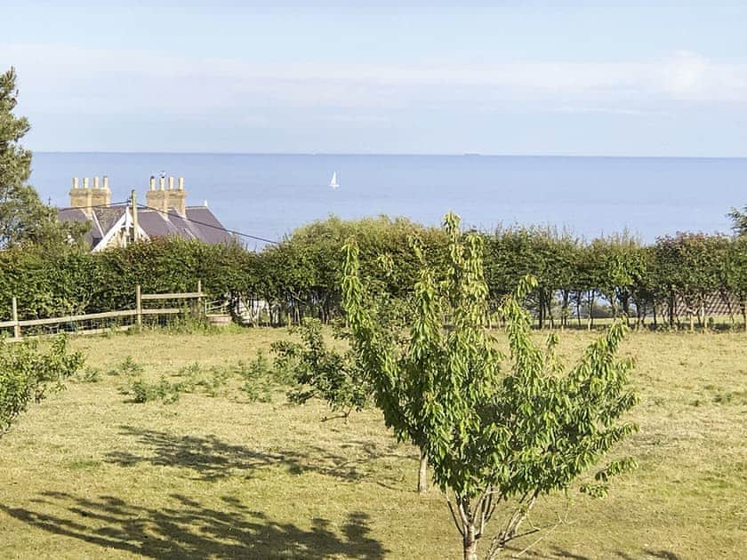 Fine views from the south facing bedrooms on the first floor, across the English Channel | Hillcroft, Niton Undercliff, near Ventnor