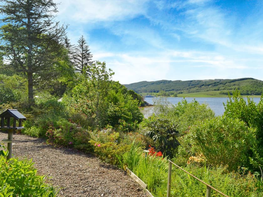 Charming views from the mature garden | Dunyvaig, Colintraive, near Dunoon