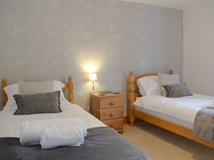 Twin bedroom | The Oak, Newchurch, near Hay-on-Wye