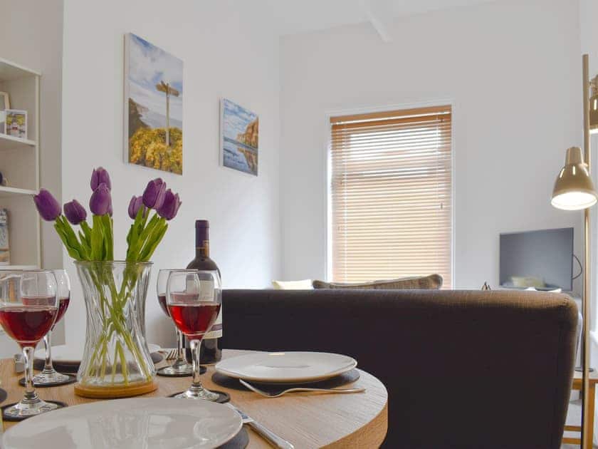 Delightful living/ dining room | The Old Police House - Bluelight Apartments, Saltburn-by-the-Sea