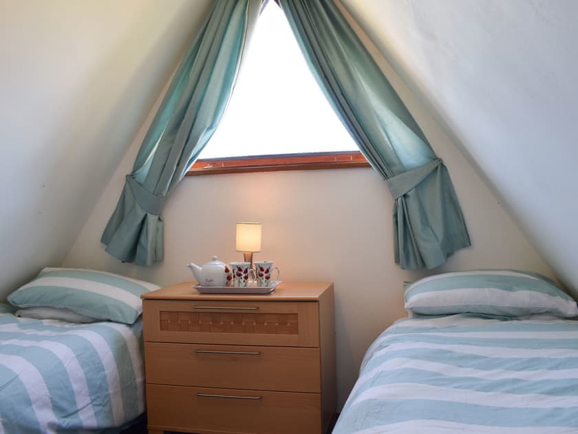 Twin bedroom | Poppy Lodge, Kingsdown, near Deal