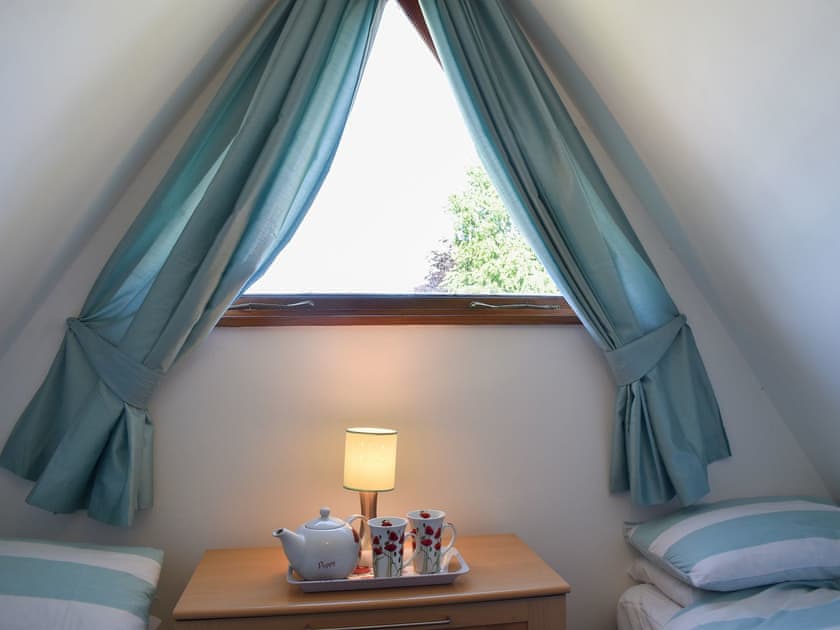 Twin bedroom | Poppy Lodge, Kingsdown, near Deal