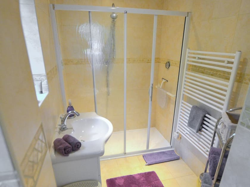 Shower room | Alice’s Lodge - New Forest Cottages, Picket Hill, near Ringwood