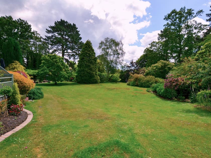 Garden | Alice’s Lodge - New Forest Cottages, Picket Hill, near Ringwood