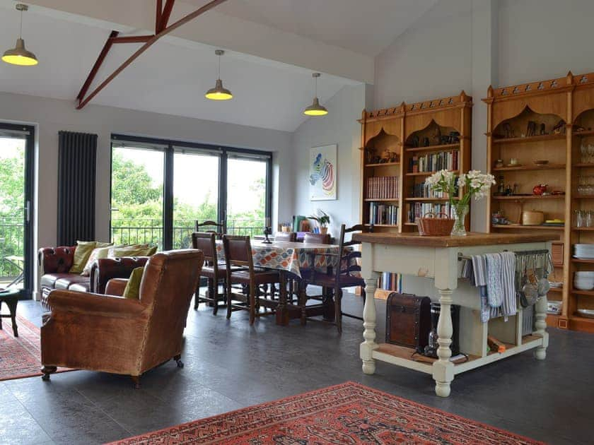 Open plan living space | Juniper Barn, Brackenthwaite, near Caldbeck