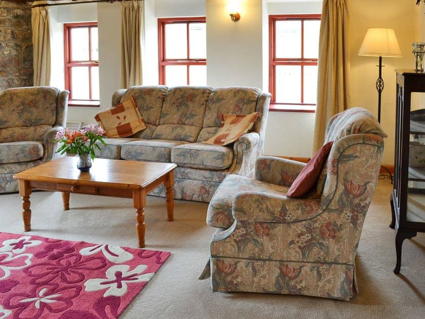 Living room | Cowslip - Trewellard Manor Farm, Trewellard, near Penzance