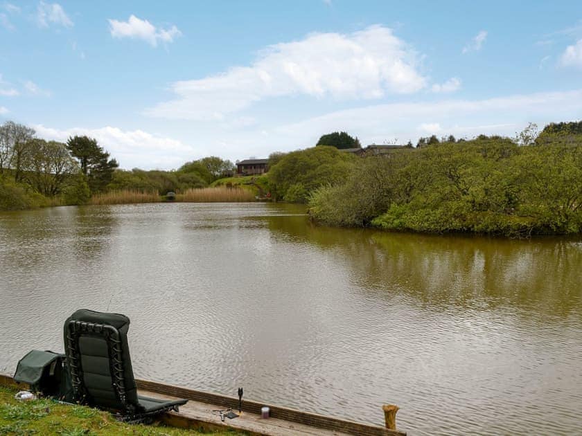 Carp fishing on-site  | The Brown House, Woolsery, near Bideford