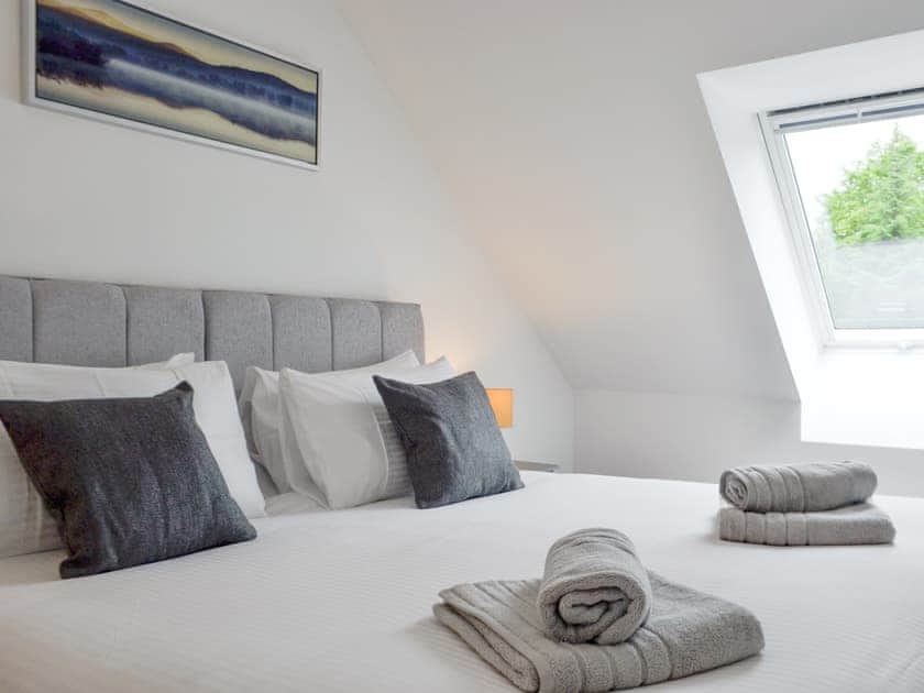 Airy double bedroom | Ramerish Retreat, Laurieston, near Gatehouse of Fleet