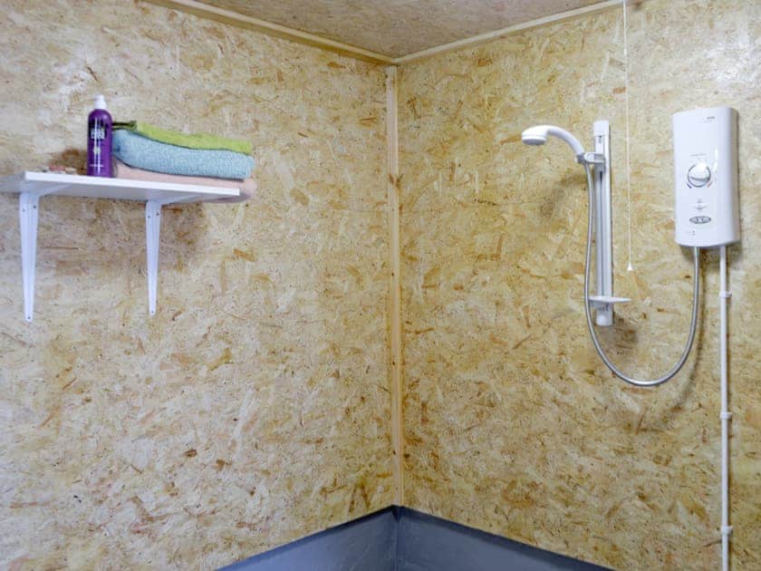 Garden room with shower area | Ramerish Retreat, Laurieston, near Gatehouse of Fleet