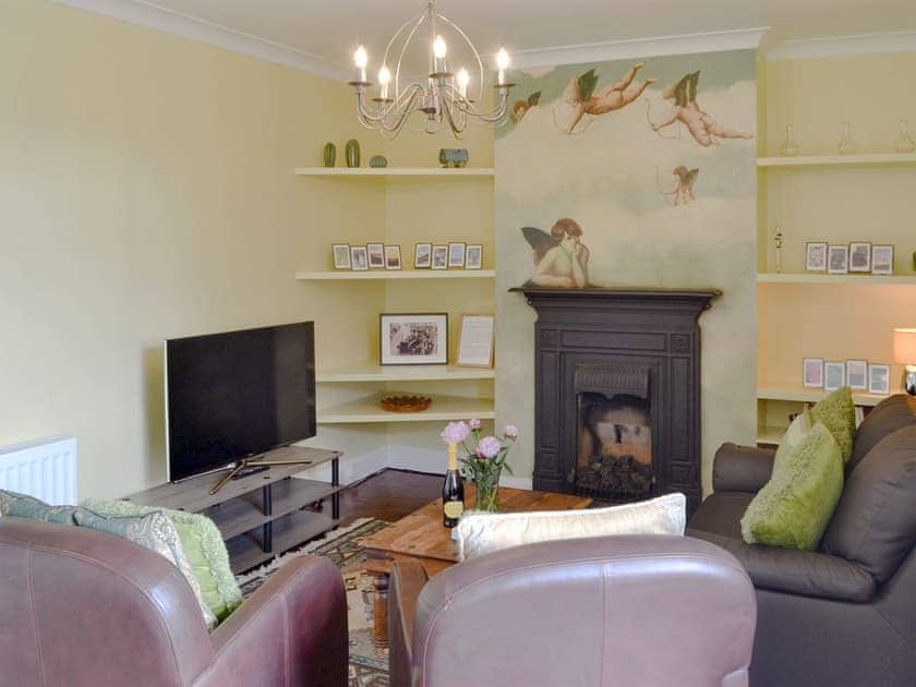 Characterful living area | Bertys Beach View, Newbiggin-by-the-Sea