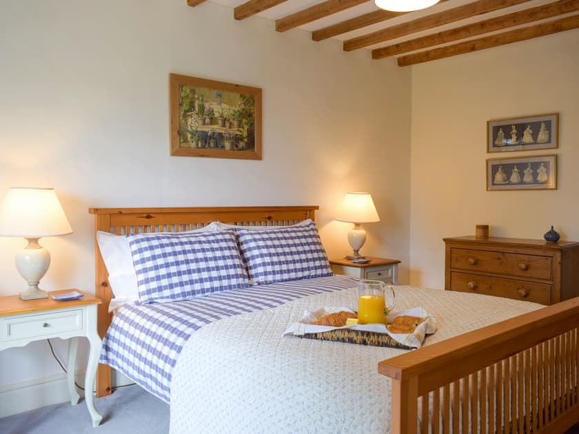 Relaxing bedroom with kingsize bed | The Cottage, Richards Castle, near Ludlow