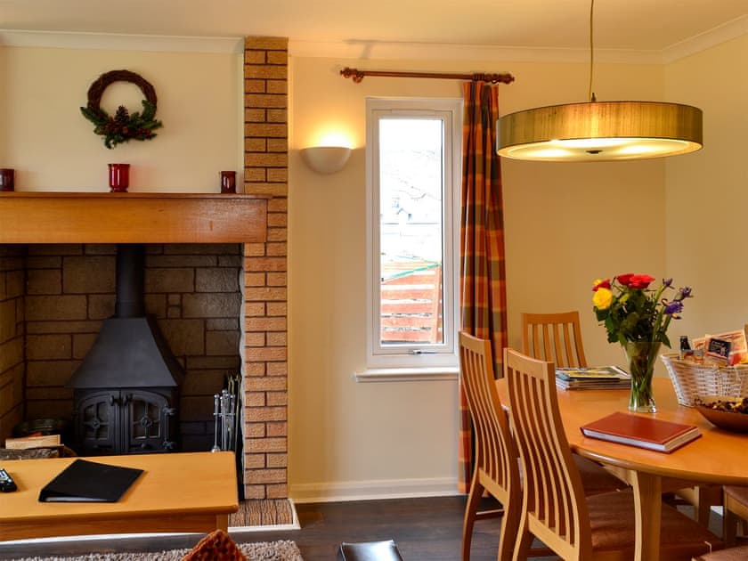 Living room/dining room | Holly Lodge, Aviemore