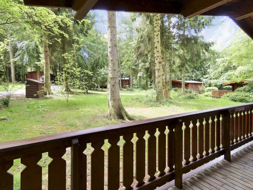 View from the veranda | Haven Lodge, Kenwick, near Louth