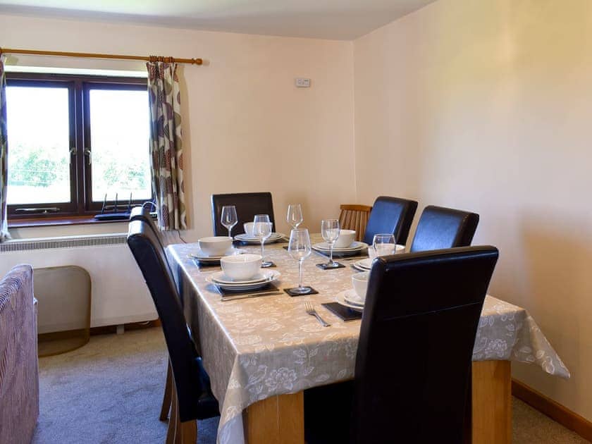 Dining area | Millers Rest - Well Farm Holiday Cottages, Holsworthy, near Launceston