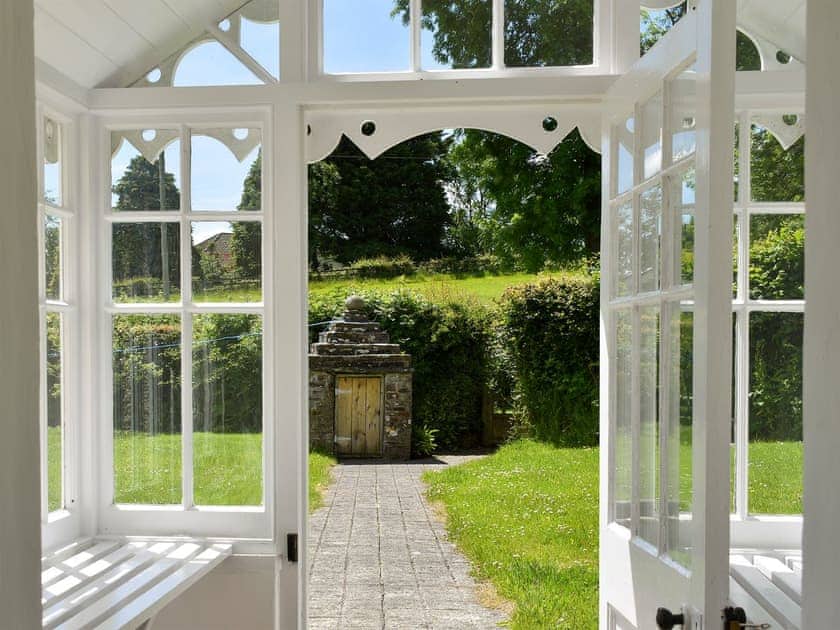 Entrance | Well Farmhouse - Well Farm Holiday Cottages, Holsworthy, near Launceston