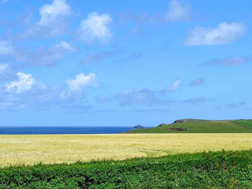 Brillaint sea views | St Cadoc Cottage, Harlyn Bay, near Padstow