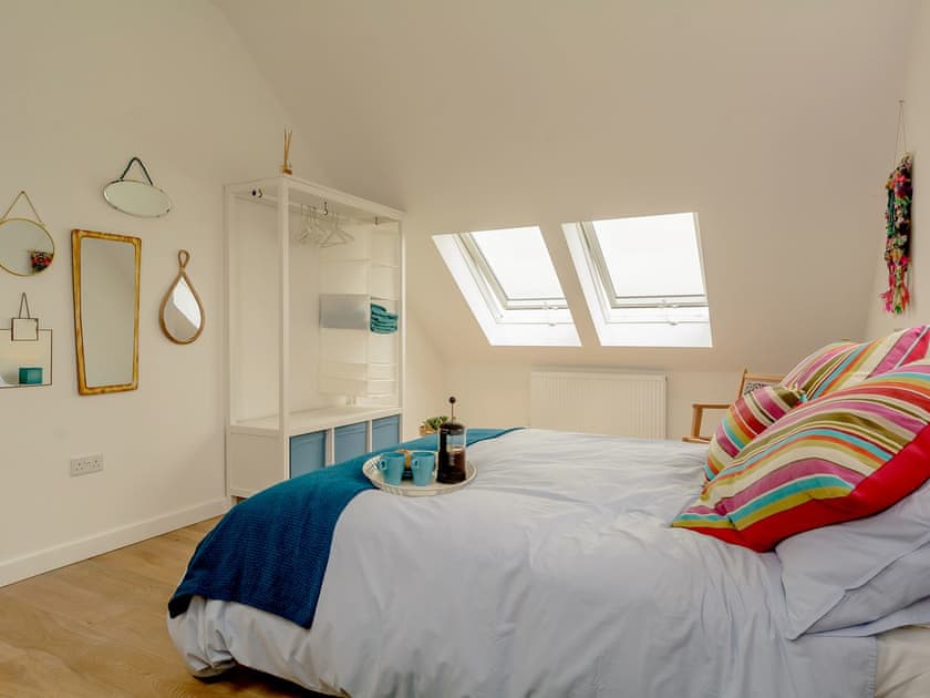 Double bedroom | The Sett, Stone Allerton, near Cheddar