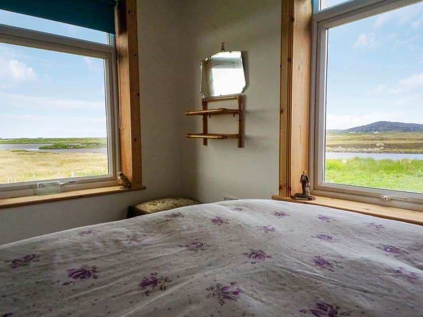View from the double bedroom | Altabrug, Stoneybridge, Isle of South Uist