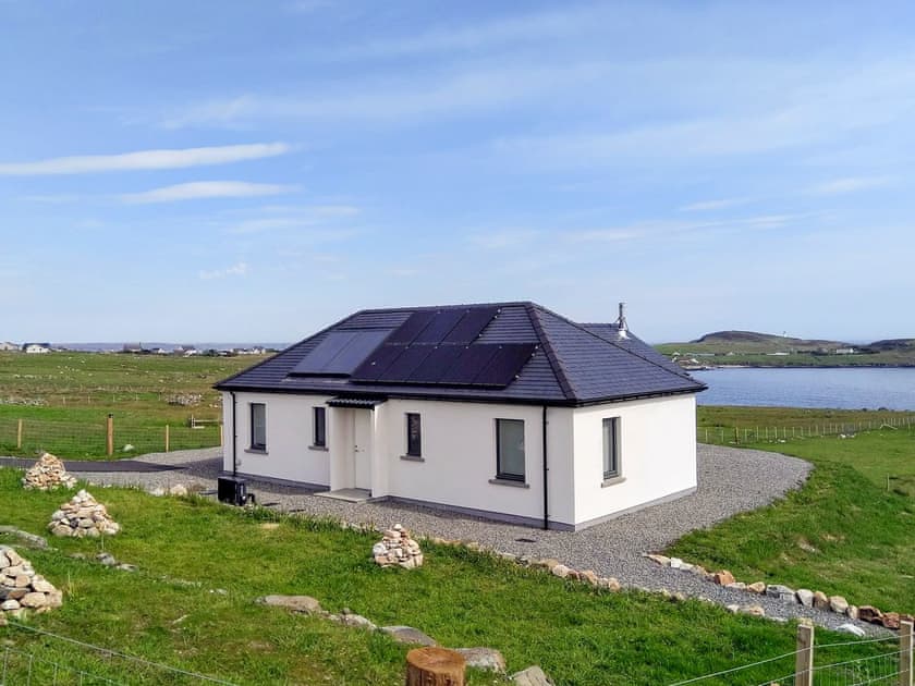 Set in landscaped grounds overlooking the bay  | Healair, Aird, near Stornoway