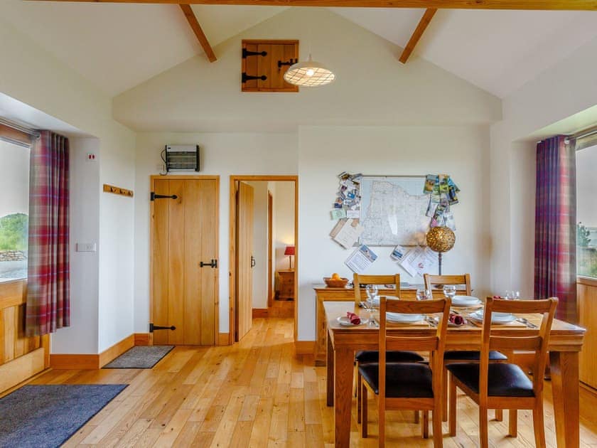 Spacious dining area | Threshing - Hartland Holiday Barns, Woolsery, near Bideford