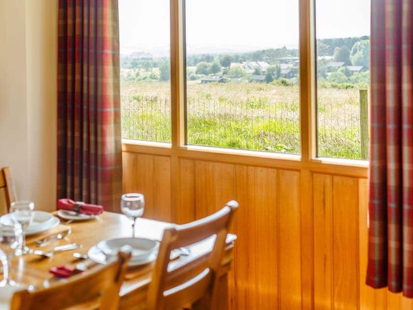 Rural views from the dining area | Threshing - Hartland Holiday Barns, Woolsery, near Bideford