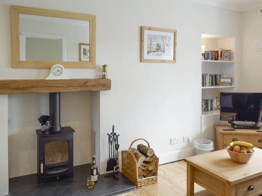 Stylish living area | Kirkview Cottage, Upper Largo, near Leven