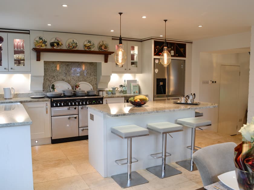 Kitchen with dining area | Woodburn Cottage, Corbridge, near Hexham