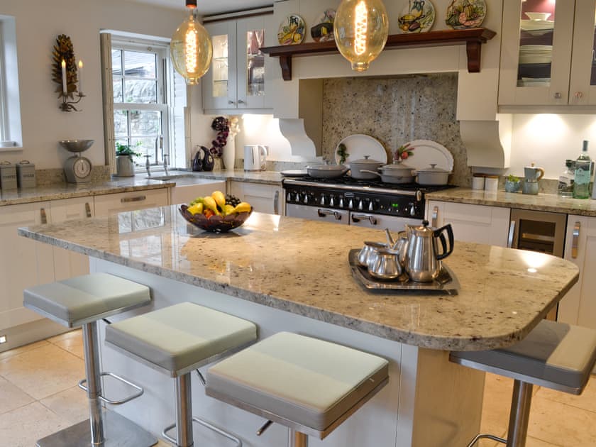 Kitchen with dining area | Woodburn Cottage, Corbridge, near Hexham
