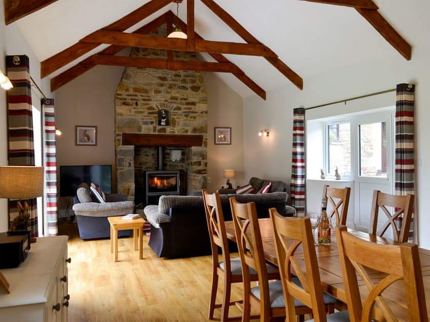 Living room/dining room | Heath Farm - Old Mill - Heath Farm , Bradworthy, near Hartland