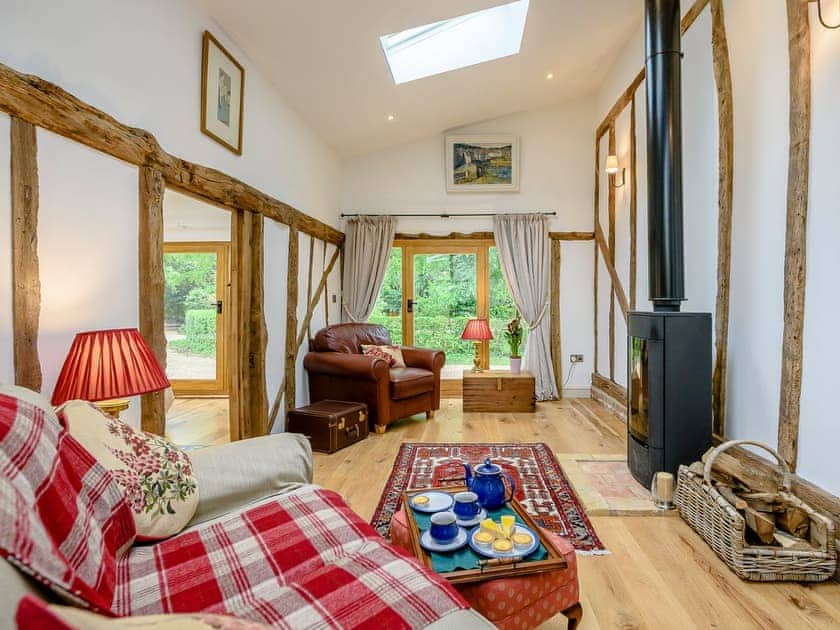 Thoughtfully converted living area | Barn End Cottage, Carlton, near Saxmundham