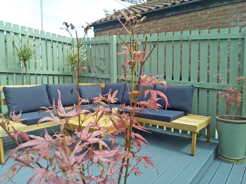 Patio | Spinney, Seahouses