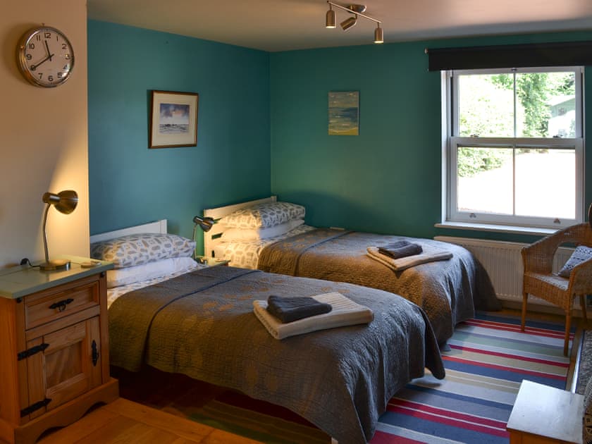 Twin bedroom | The Gap, Boulmer, near Alnwick