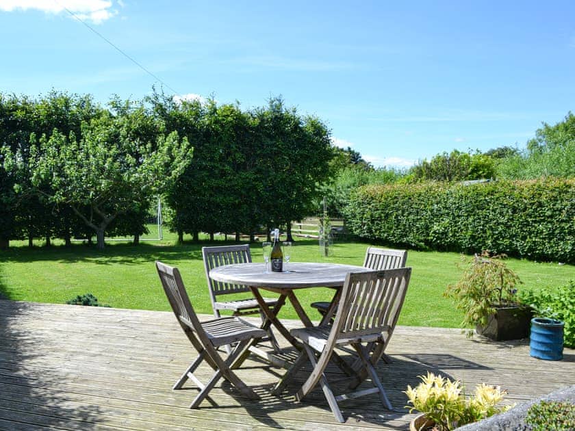 Sitting out area | The Gap, Boulmer, near Alnwick