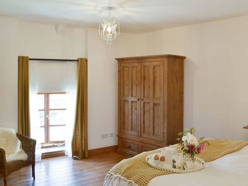 Comfortable double bedroom | Bagtor Hayloft, Ilsington, near Newton Abbot