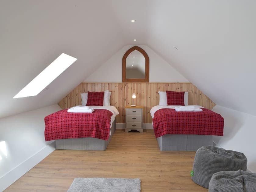Twin bedroom | Bwthyn Y Bugail, Abercych, near Cardigan