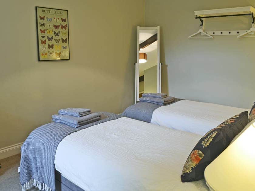 Charming twin bedroom | Havannah Cottage, Alnham, near Rothbury