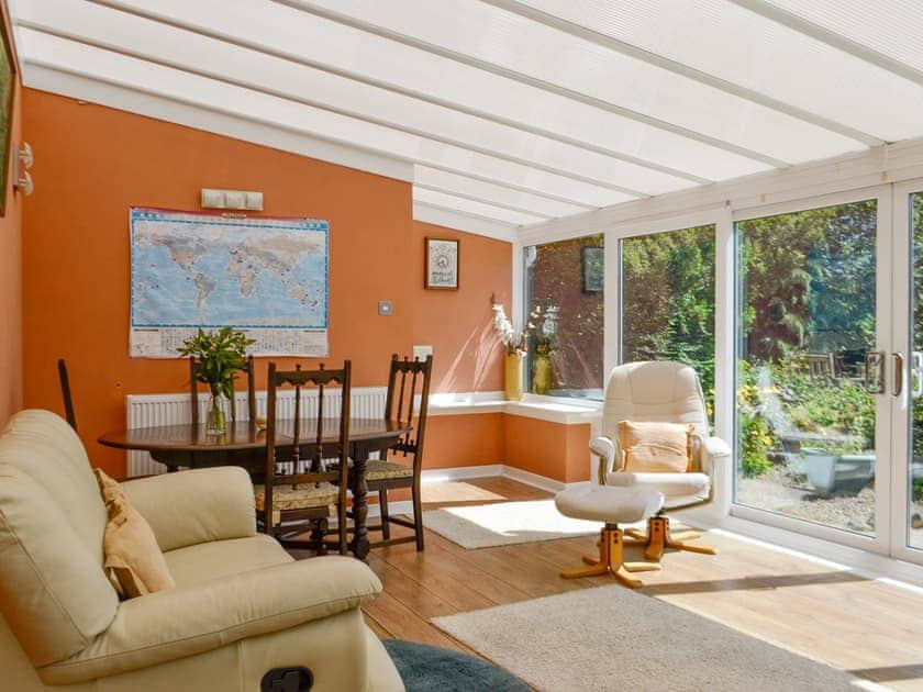Light and airy conservatory | The Old School House, Portpatrick, near Stranraer