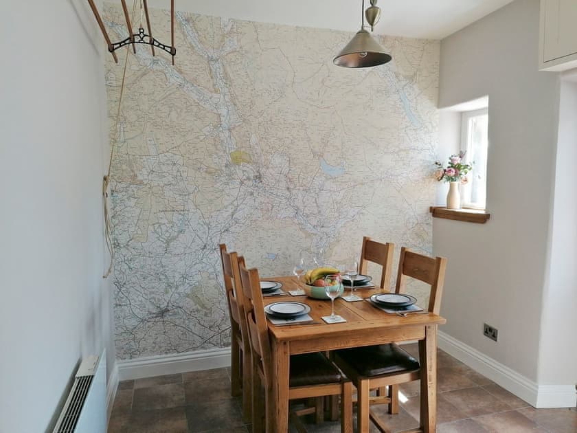Convenient dining area within large kitchen/diner | Brambledene, Hebden, near Grassington