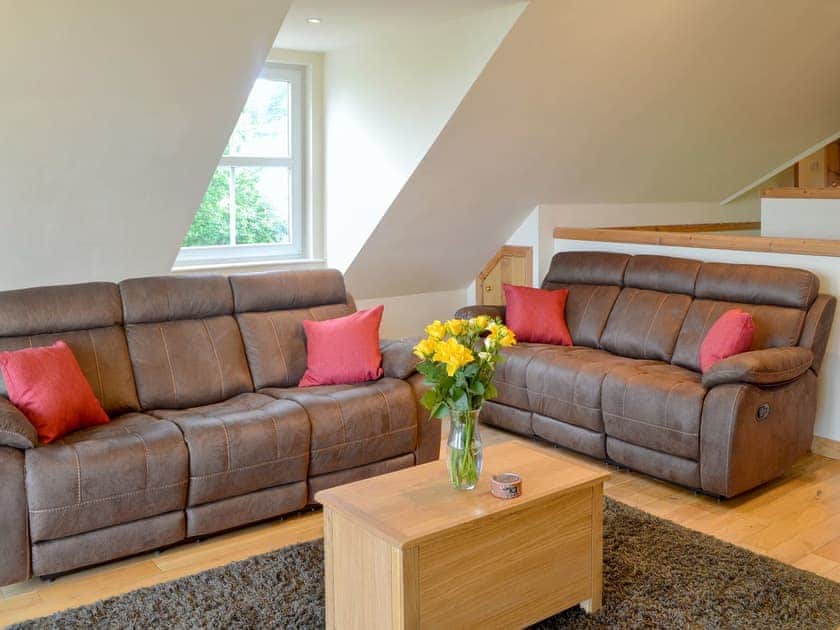 Comfortable living room | The Soup Kitchen, Borgue, near Kirkcudbright