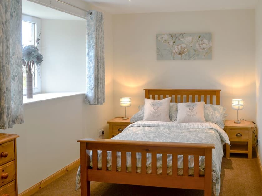 Comfortable double bedroom | The Soup Kitchen, Borgue, near Kirkcudbright