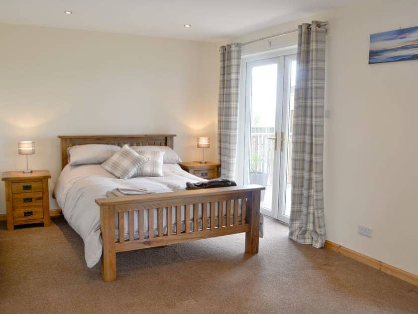 Spacious double bedroom | The Soup Kitchen, Borgue, near Kirkcudbright