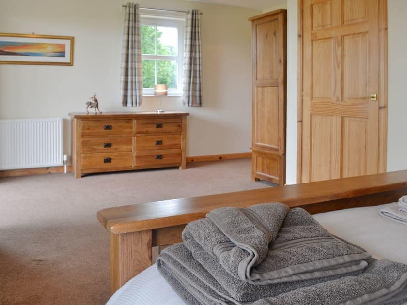 Spacious double bedroom | The Soup Kitchen, Borgue, near Kirkcudbright