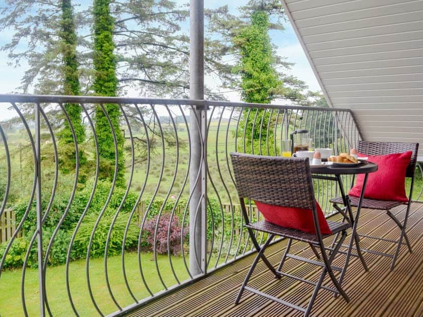 Large balcony area | The Soup Kitchen, Borgue, near Kirkcudbright