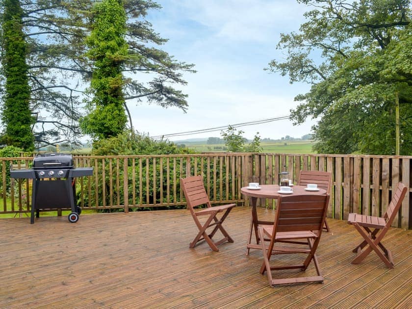 Large decking area | The Soup Kitchen, Borgue, near Kirkcudbright