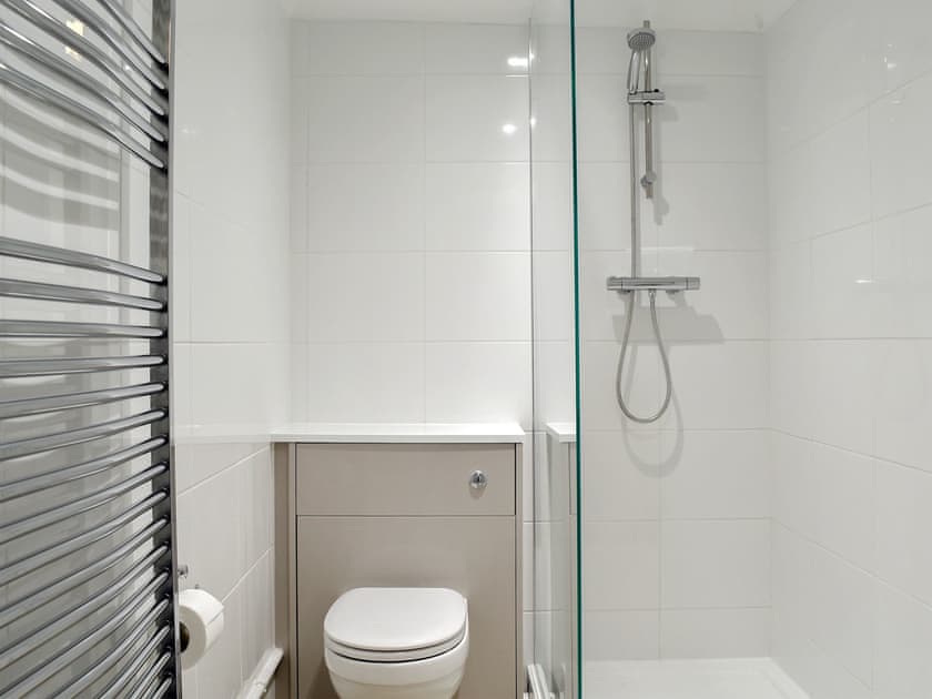 En-suite shower room | The Town House, Wimborne