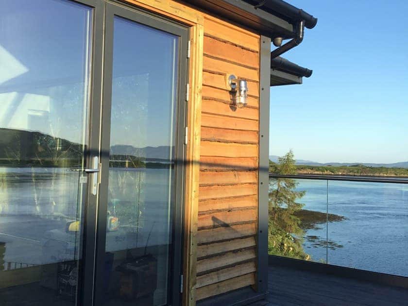 Balcony | Otters View, Connel, near Oban