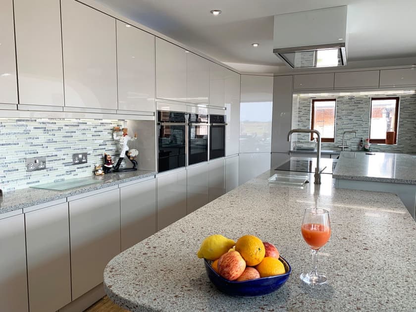 Kitchen area with breakfast bar | Meadow View, Stainton with Adgarley, near Dalton-in-Funess